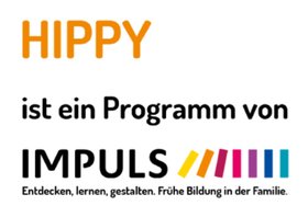 Logo des Familienbildungsprogramms Hippy. Quelle: Impuls Deutschland Stiftung e. V.