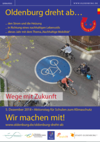Plakat zum Aktionstag 2018. Quelle: Stadt Oldenburg