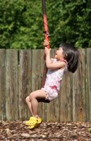 Girl on a swing. Picture: BirgitH/Pixelio.de