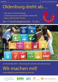 Plakat zum Aktionstag 2021. Quelle: Stadt Oldenburg