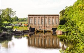 Wasserkraftwerk Obere Hunte. Foto: Stadt Oldenburg