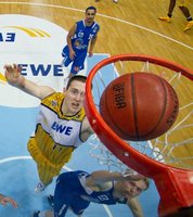 Basketballers. Foto: EWE Baskets