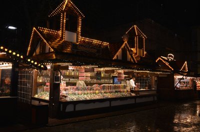 Die Oldenburger Bonbon-Manufaktur auf dem Lamberti-Markt. Foto: Stadt Oldenburg
