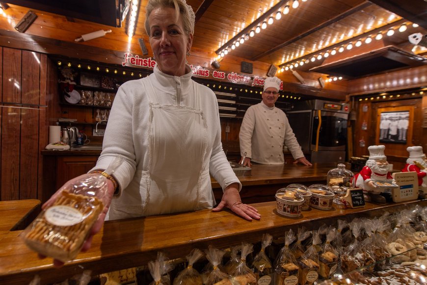 Spekutatiusbäckerei beim Lamberti-Markt 2023. Foto: Sascha Stüber