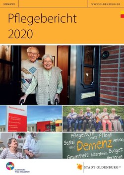 Titelbild Pflegebericht 2022. Foto: Stadt Oldenburg