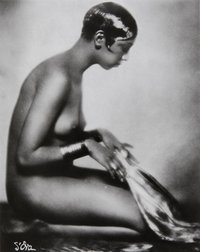 Madame d´Ora, Josephine Baker, s-w-Fotografie, 1928