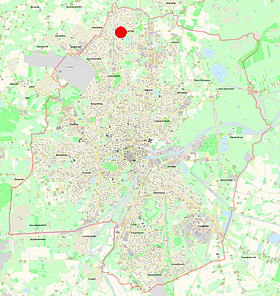Lage der Oberschule Ofenerdiek. Klick führt zur Karte. Quelle: GIS4OL