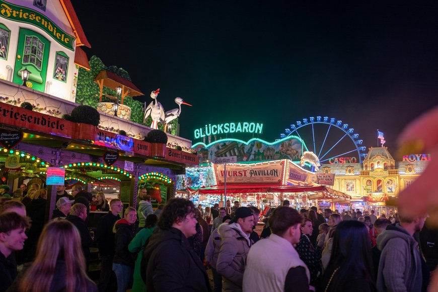 Blick über den Kramermarkt 2025. Foto: Sascha Stüber