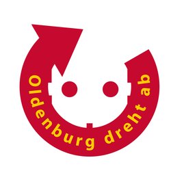 Logo Oldenburg dreht ab. Quelle: Stadt Oldenburg