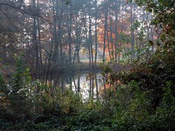 Ein wunderschöner See in Ofenerdiek lädt zu jeder Jahreszeit ein. Foto: Werner Fuhlrott 