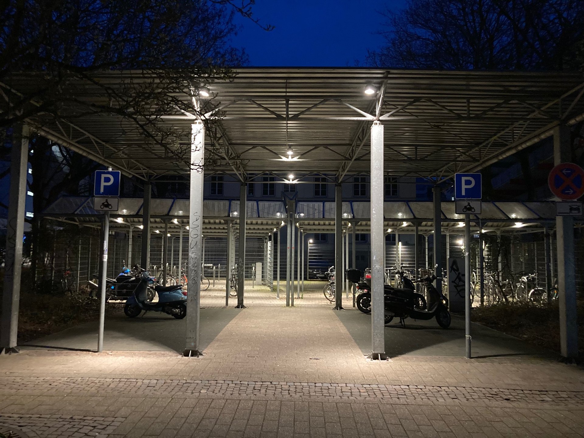 Fahrradstation am Waffenplatz. Foto: Stadt Oldenburg