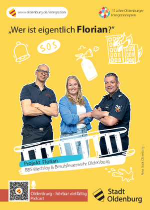 Postkarte zum Projekt „Florian“ Foto: Stadt Oldenburg Postkarte zum Projekt „Florian“ Foto: Stadt Oldenburg
