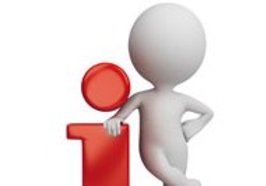 Figur mit Info-I. Foto: Anatoly Maslennikov/Fotolia.com