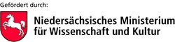 Logo des Niedersächsischen Ministeriums für Wissenschaft und Kultur. Quelle: Niedersächsisches Ministerium für Wissenschaft und Kultur