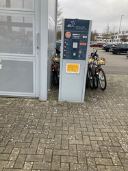 Fahrradsammelschließanlage am Haltepunkt Wechloy. Foto: Stadt Oldenburg