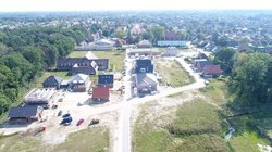 Luftbild mit Sicht auf den Baufortschritt im Baugebiet N-777 D. Foto: Stadt Oldenburg.
