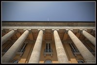 Säulen des Landtagsgebäudes. Foto: Hergen Weyrich