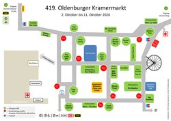 Kramermarktsplan 2026. Copyright: Stadt Oldenburg Kramermarktsplan 2026. Copyright: Stadt Oldenburg