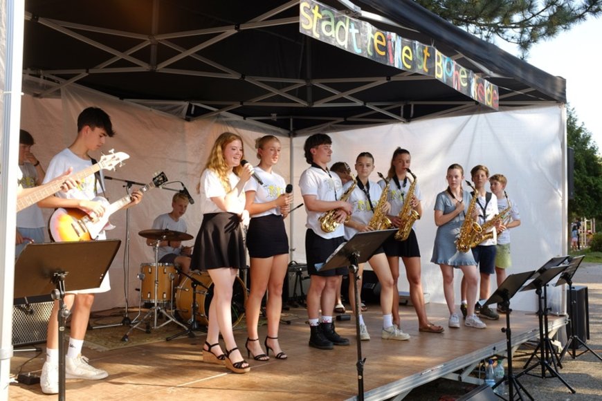 Gymnasium Eversten Band „The Georges“. Foto: Jörg Hemmen  