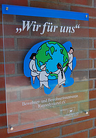 Türschild "Wir für uns". Foto: Stadt Oldenburg
