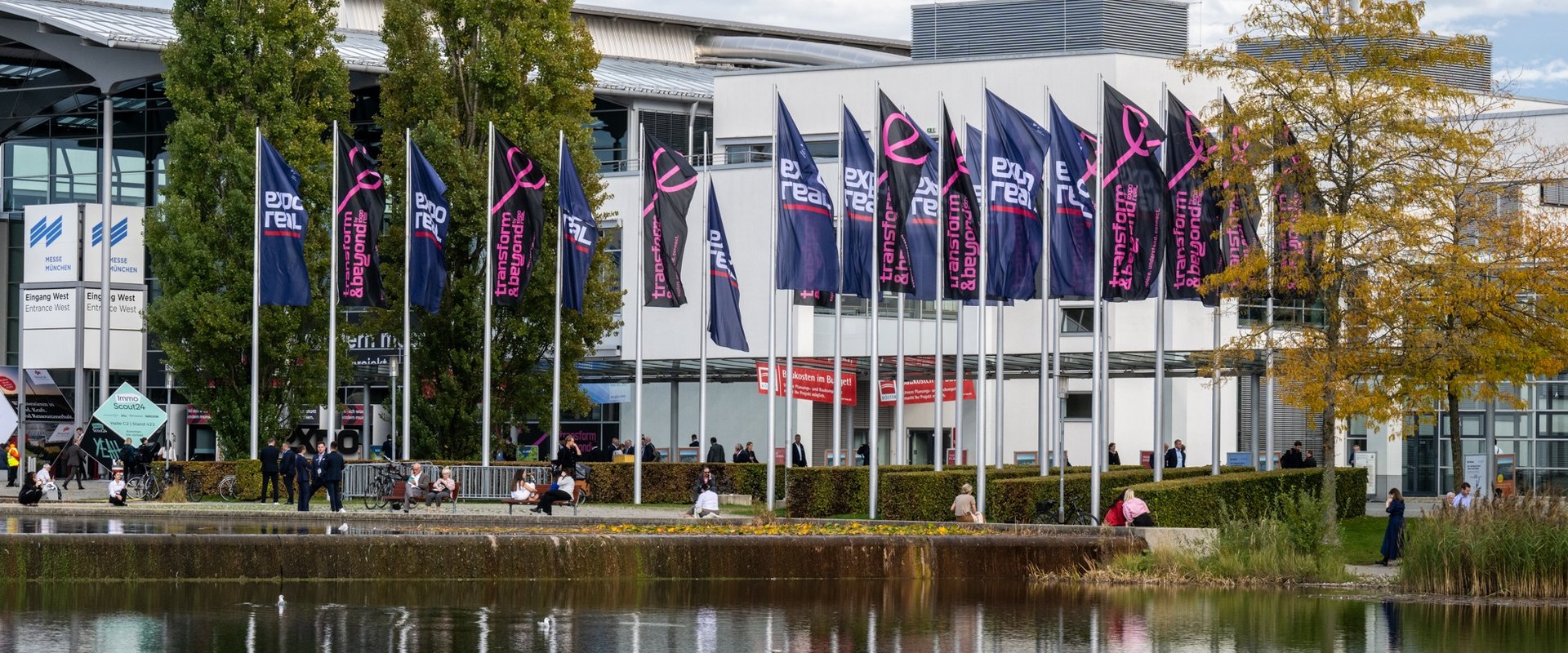Auf der Messe Expo Real in München trifft sich die Immobilienbranche. Foto: Messe München GmbH