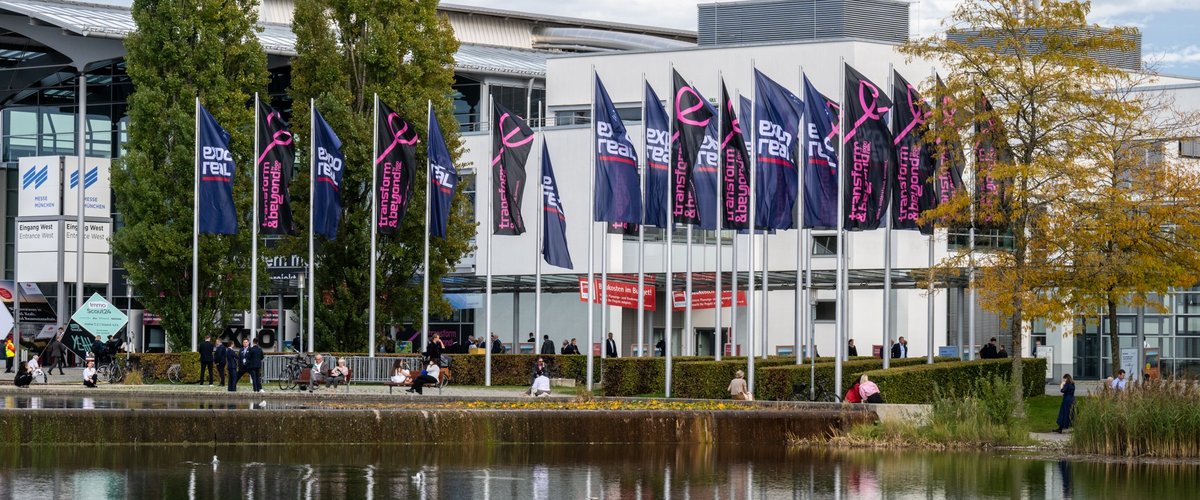 Auf der Messe Expo Real in München trifft sich die Immobilienbranche. Foto: Messe München GmbH