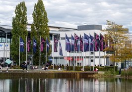 Auf der Messe Expo Real in München trifft sich die Immobilienbranche. Foto: Messe München GmbH