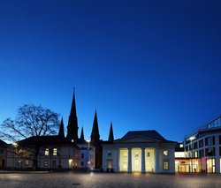 Der Oldenburger Schlossplatz. Foto: Hans-Jürgen Zietz