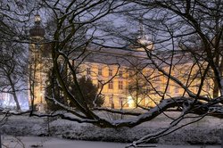 Winterimpression am Oldenburger Schloss. Foto: Hans-Jürgen Zietz 