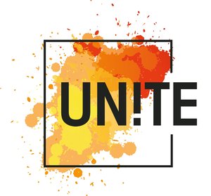 Logo UN!TE. Grafik: Frau Lönne