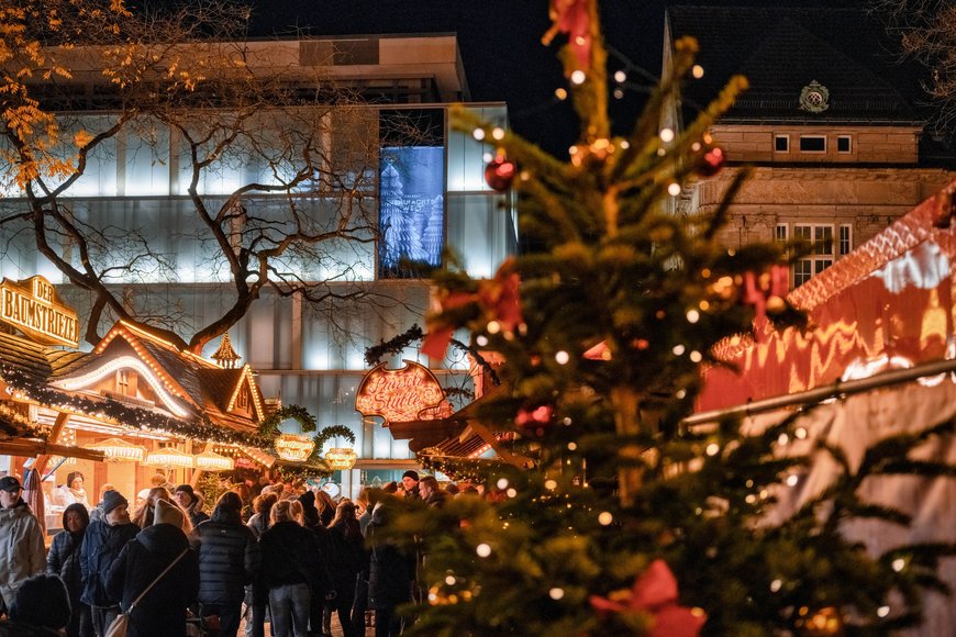 Blick über den Lamberti-Markt 2023. Foto: Sascha Stüber