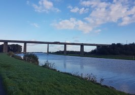 Huntebrücke. Foto: Stadt Oldenburg