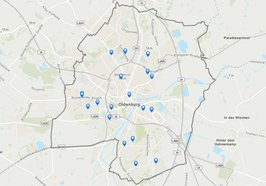 Screenshot Kategorie „Wir im Quartier“ im Sozialen Stadtplan. Quelle: Stadt Oldenburg