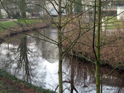 Der Wallgraben. Foto: Werner Fuhlrott