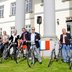 Vorschau: Fahrräder vor dem PFL beim Thementag „Aktives Altern“. Foto: Hergen Griesbach/CeWe Color