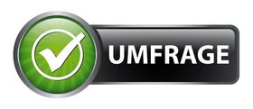 Schriftzug „Umfrage“. Foto: cirquedesprit/Fotolia Schriftzug „Umfrage“. Foto: cirquedesprit/Fotolia