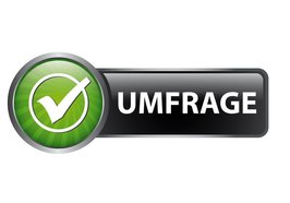 Schriftzug „Umfrage“. Foto: cirquedesprit/Fotolia