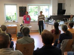 Lesung mit Ilka Christin Weiß in der Gemeinwesenarbeit Bloherfelde. Foto: Stadt Oldenburg