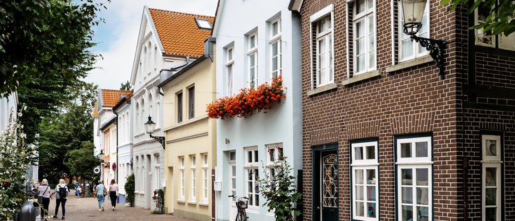 Bergstraße in der Oldenburger Fußgängerzone mit Blickrichtung Theaterwall. Foto: Mittwollen & Gradetchliev