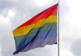 Regenbogenflagge. Foto: Manwalk/Pixelio