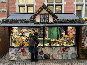 Neu auf dem Lamberti-Markt 2025: Evergrate Keramikreiben. Foto: Stadt Oldenburg Neu auf dem Lamberti-Markt 2025: Evergrate Keramikreiben. Foto: Stadt Oldenburg