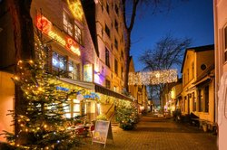 Weihnachtsbeleuchtung in der Oldenburger Innenstadt. Foto: Hans-Jürgen Zietz