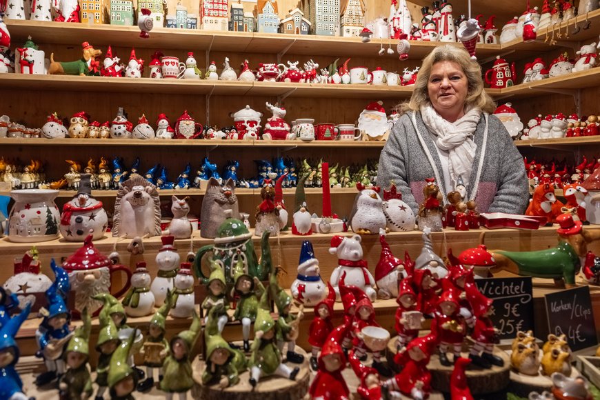 Sascha Stüber Keramik im skandinavischen Stil auf dem Lamberti-Markt 2025. Foto: Sascha Stüber