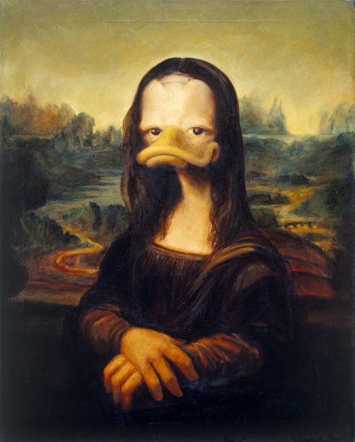 Foto: interDuck Leonardo da Vinci - Mona Lisa, Öl auf Leinwand Foto: interDuck