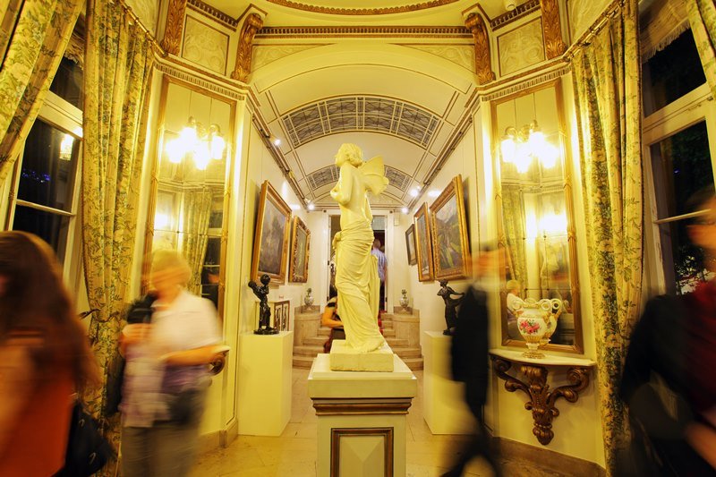 Das Stadtmuseum bei der Nacht der Museen. Foto: Markus Hibbeler