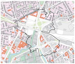 Geltungsbereich Sanierungsgebiet Nördliche Innenstadt