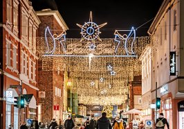 Weihnachtsbeleuchtung am Lappan. Foto: Mittwollen und Gradetchliev