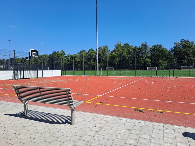 Sport- und Freizeitanlagen im Sportpark Kreyenbrück. Foto: PS+ Planung von Sportstätten