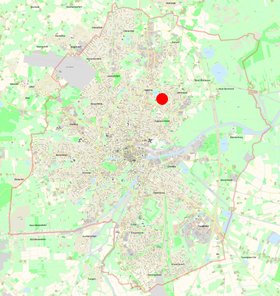 Lage der IGS Flötenteich. Klick führt zur Karte. Quelle: GIS4OL Lage der IGS Flötenteich. Klick führt zur Karte. Quelle: GIS4OL