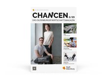 Titelfoto: CHANCEN – Das Oldenburger Wirtschaftsmagazin. Die Oldenburgerin Neele Müller und ihr Partner Hannes Flade haben im Oktober 2021 das ORTO Bistro Bakery eröffnet. Foto: Andreas Behr